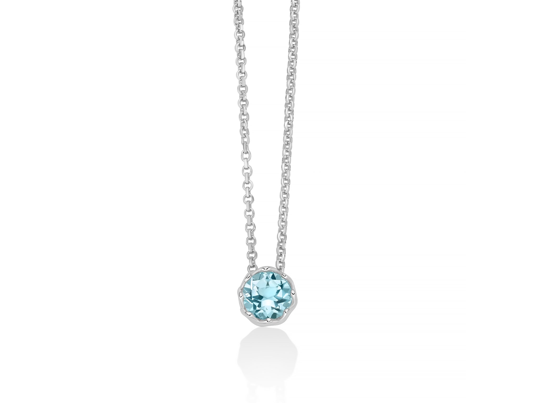 MILUNA | Collier Unica Colibrì con Gemma del Cielo piccola | CLD5108