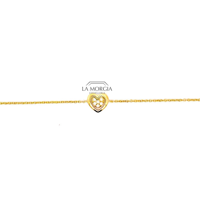 CRIVELLI | Bracciale cuore pavè brill | 370-XB1876