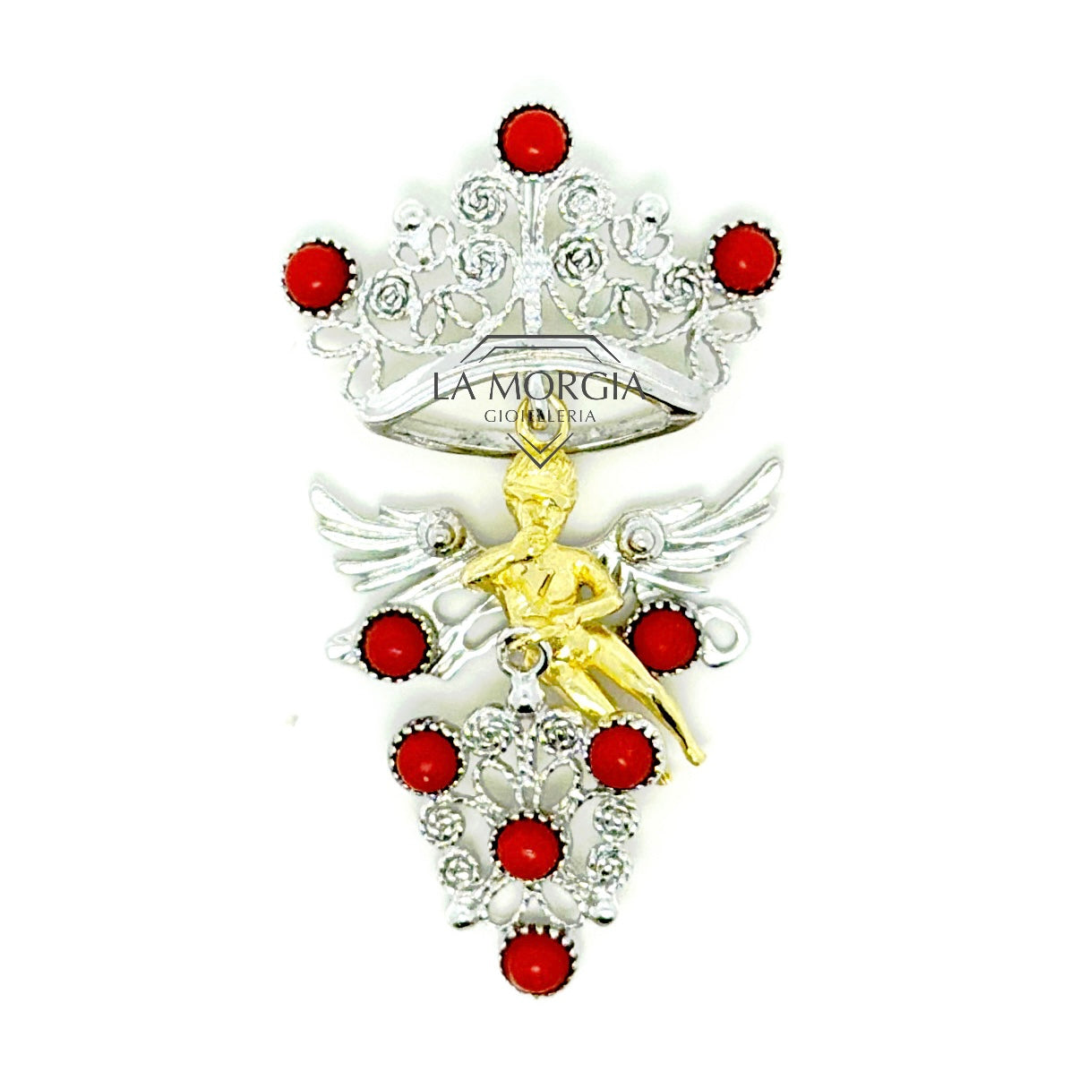 PRESENTOSA | Ciondolo Amorino Argento 925‰ | CI AMG01A C
