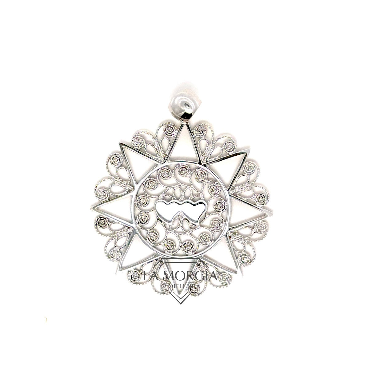 PRESENTOSA | Ciondolo Argento 925‰ diam. 3,8 cm | CI PT04CAS