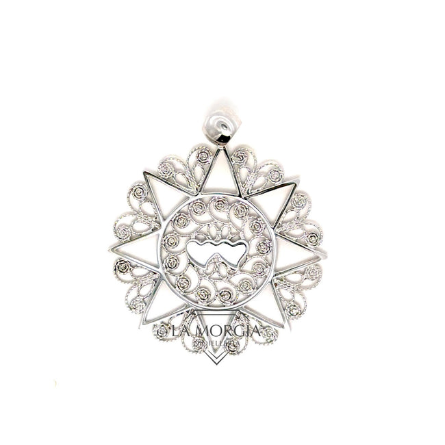 PRESENTOSA | Ciondolo Argento 925‰ diam. 3,8 cm | CI PT04CAS