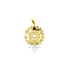 PRESENTOSA | Ciondolo Argento Dorato 925‰ diam. 2,4 cm | CI P05G