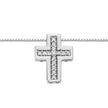 DONNAORO | Girocollo Croce Oro e Brill | DHPF9565.004