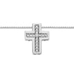 DONNAORO | Girocollo Croce Oro e Brill | DHPF9566.004