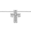 DONNAORO | Girocollo Croce Oro e Brill | DHPF9566.004