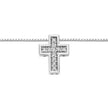 DONNAORO | Girocollo Croce Oro e Brill | DHPF9568.004