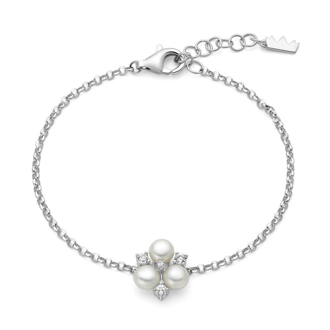 MILUNA | Bracciale di perle Unica Bouquet con perle Oriente | PBR3676
