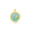 PRESENTOSA | Ciondolo Argento Dorato 925‰ diam. 3,2 cm | CI PMF04GS1