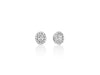 MILUNA | Orecchini Punto Luce ovale con contorno brill | ERD3152