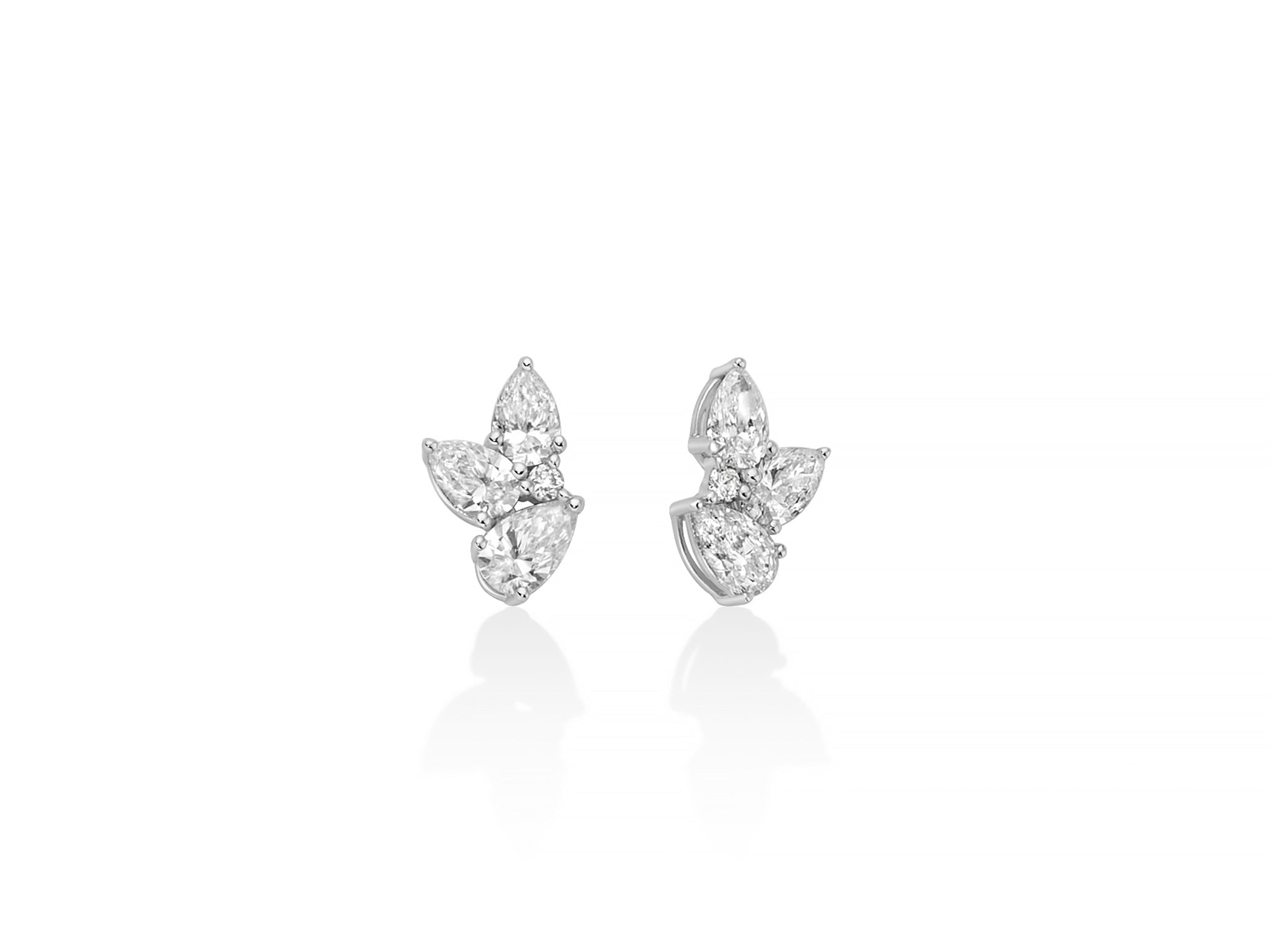 MILUNA | Orecchini di diamanti taglio goccia | ERD3155