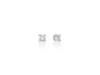 MILUNA | Orecchini punto luce con diamanti in oro bianco 750 e design a griffe regolari | ERD3195