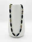 Gemmarium | Collana Occhio di Falco Granato Verde ed Ematite | OTGVCOLL002