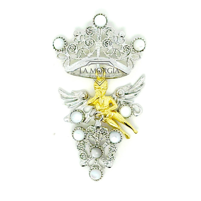 PRESENTOSA | Ciondolo Amorino Argento 925‰ | CI AMG01A MP