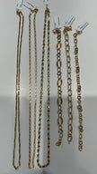 Oro 750 | 3bracciali+3collane
