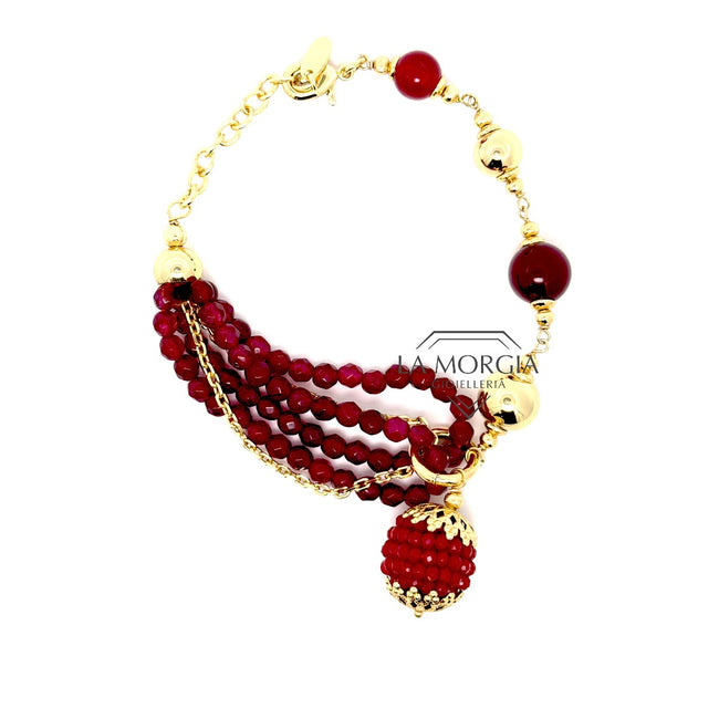 UNGARI | Bracciale Col. Rosso | ESTROSA BR 011