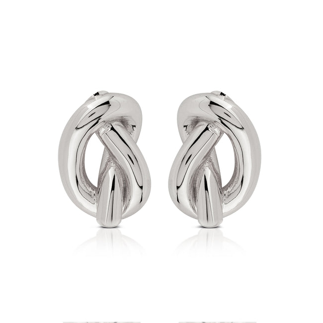KULTO 925 | Orecchini Nodo a lobo Argento925 | KE925-86