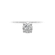 OROGIOIA | Collana in oro bianco 375 a pavè con diamanti | OPF12407