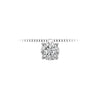 OROGIOIA | Collana in oro bianco 375 a pavè con diamanti | OPF12407