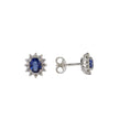 LuxGioielli | Orecchini in oro con Zaffiri e diamanti | ORLK03030
