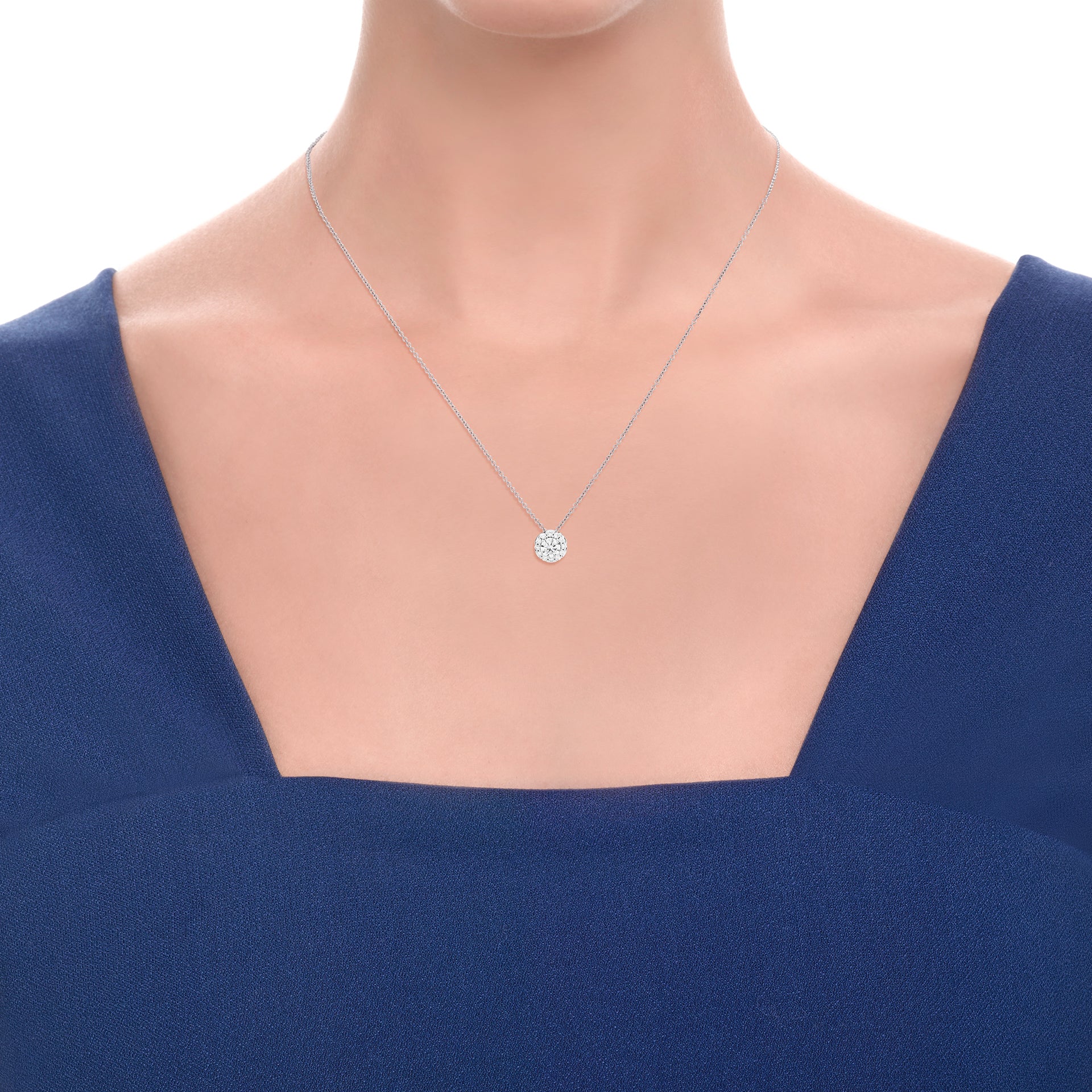 RECARLO | Girocollo Punto Luce Halo | P01SC018/040