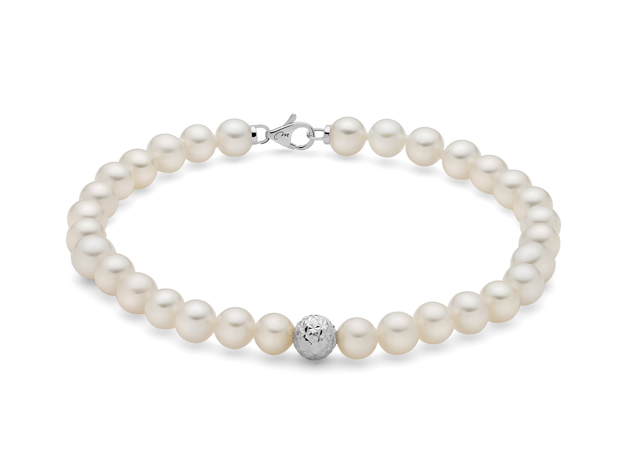 MILUNA | BRACCIALE PERLE BOULE E FANTASIA | PBR2307BV