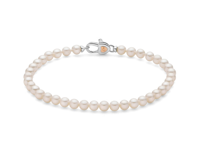 MILUNA | Bracciale Perle Chiusura Argento | PBR3580