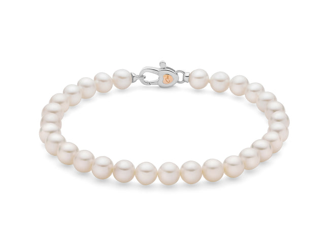 MILUNA | Bracciale Perle Chiusura Argento | PBR3581