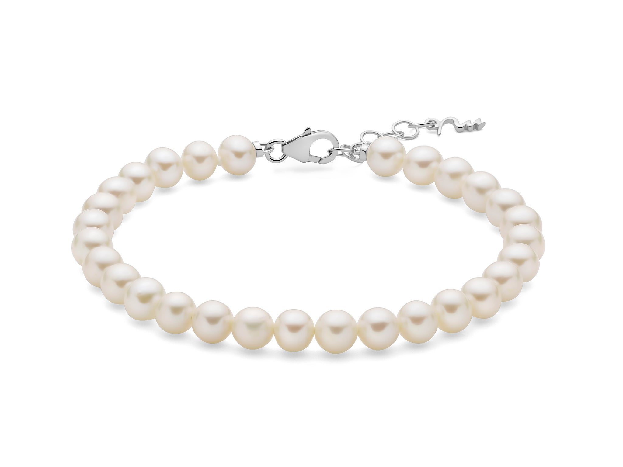 MILUNA | Bracciale Perle Chiusura Argento | PBR3636