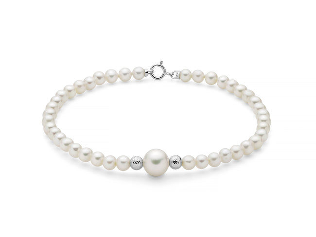 MILUNA | BRACCIALE PERLE BOULE E FANTASIA | PBR3714