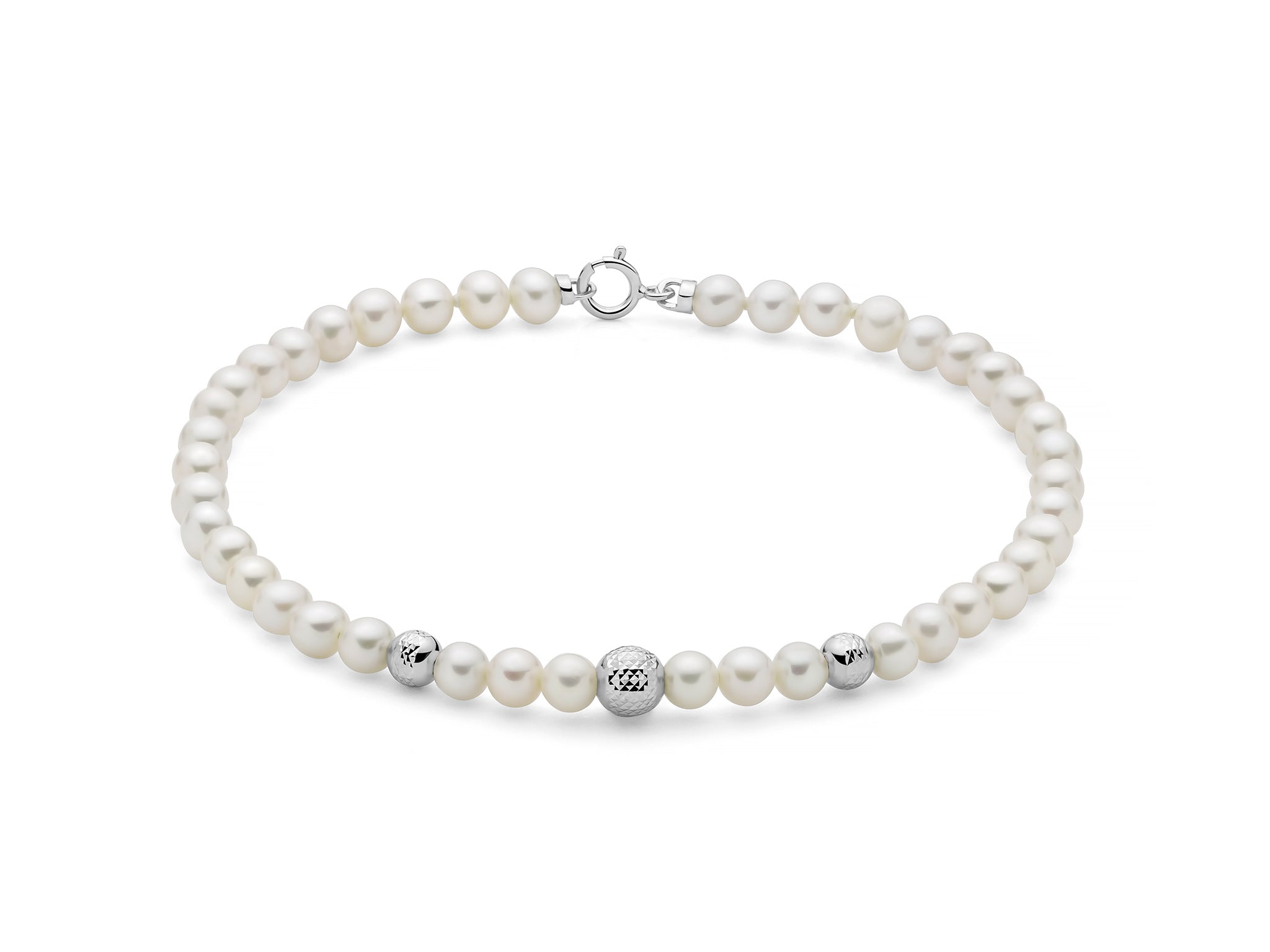MILUNA | BRACCIALE PERLE BOULE E FANTASIA | PBR3715