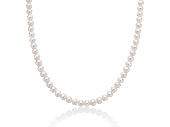 MILUNA | Collana Perle Chiusura Argento | PCL6309