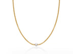 MILUNA UOMO | Collana in argento dorato e perla | PCL6406G