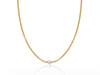 MILUNA UOMO | Collana in argento dorato e perla | PCL6406G