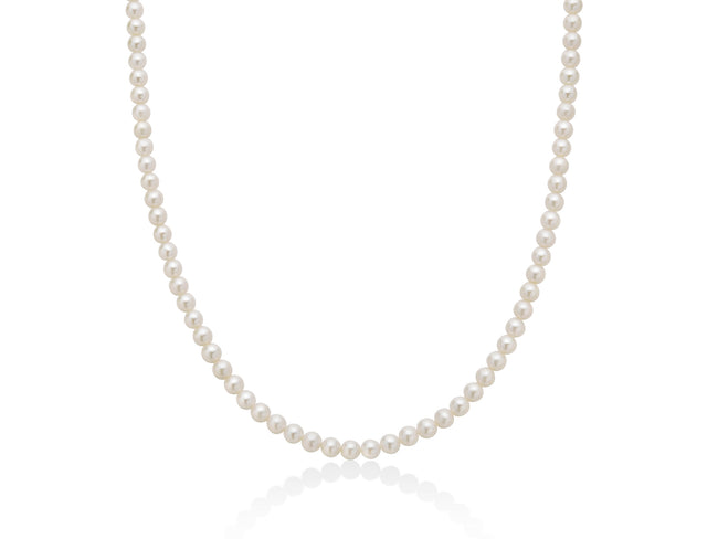 MILUNA | Filo Pepite di perle 4,5-5 mm con chiusura in argento | PCL6599
