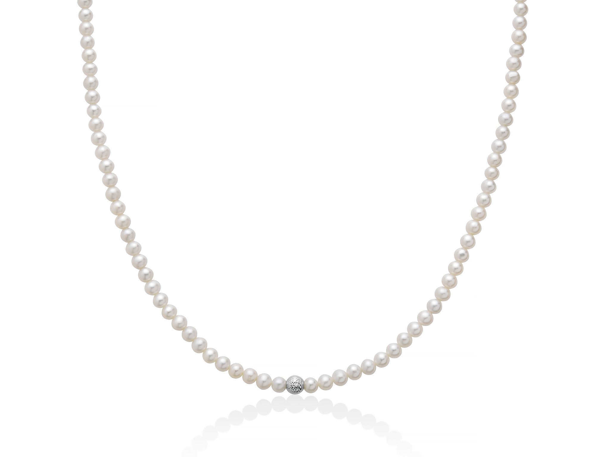 MILUNA | Collana Perle Boule e Fantasia | PCL6747