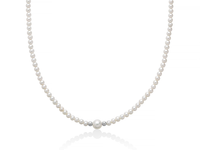 MILUNA | Collana Perle Boule e Fantasia | PCL6748