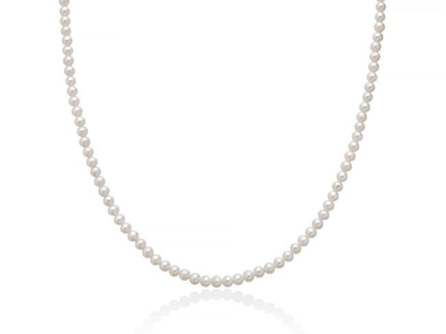 MILUNA | Filo di perle Oriente 45 cm con chiusura in oro bianco | PCL6774
