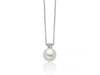 MILUNA | Collana Eva in argento con perla Oriente 8,5-9 mm illuminata da un topazio bianco | PCL6886