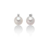 MILUNA | Orecchini di perle Oriente con diamante in oro bianco | PER