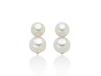 MILUNA | Orecchini in argento e due perle Oriente | PER2770