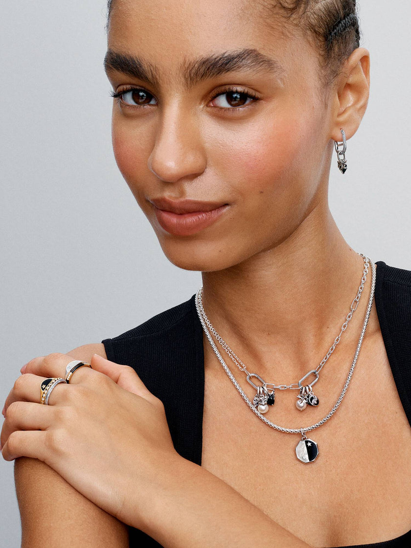 PANDORA ME | Collana Doppia Maglia Link | 392303C00-45 *