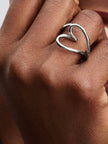 PANDORA ESSENCE | Anello Cuore Linea Sinuosa | 193288C00