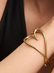 PANDORA ESSENCE | Bracciale Aperto Cuore Linea Sinuosa | 563808C00