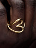 PANDORA ESSENCE | Anello Cuore Linea Sinuosa | 163288C00