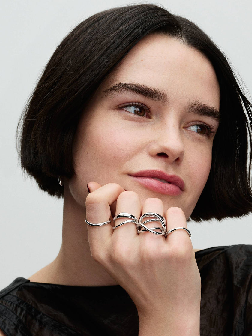 PANDORA ESSENCE | Anello Infinito Linea Sinuosa | 193318C00