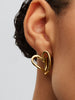 PANDORA ESSENCE | Orecchini Cuore Linea Sinuosa | 263807C00