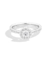 RECARLO | Anello Solitario Halo Anniversary | R01SC018/063