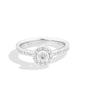 RECARLO | Anello Solitario Halo Anniversary | R01SC018/063