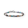 MARIA CRISTINA STERLING | BRACCIALE UOMO COLLEZIONE SIENA ARGENTO E MIX PIETRE NATURALI | G4021/19
