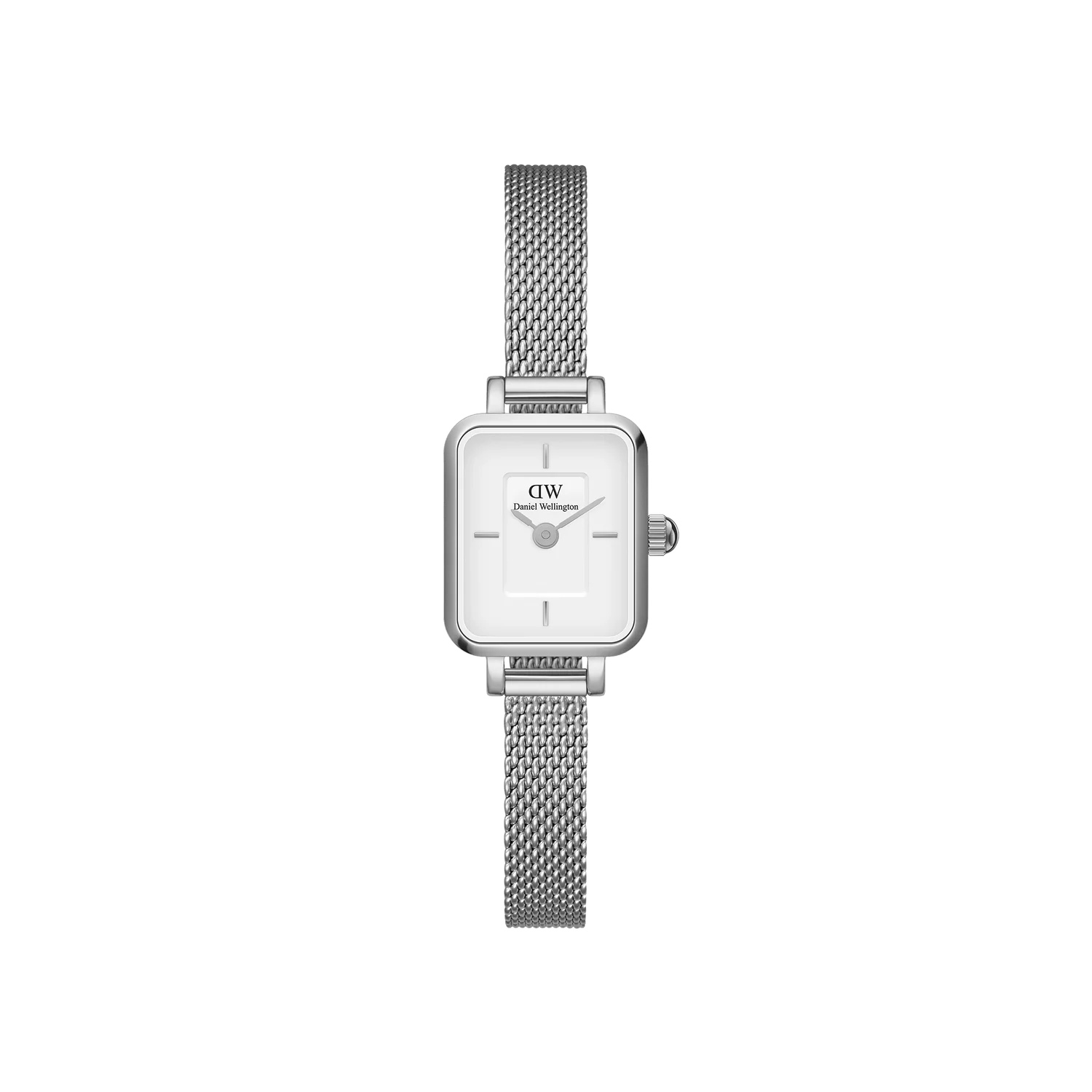 DANIEL WELLINGTON | QUADRO MINI STERLING Silver 5.4x18.2mm | DW00100726